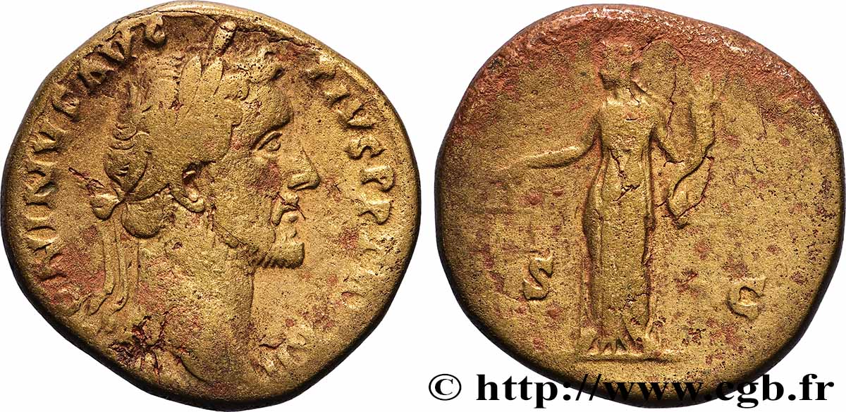ANTONINUS PIUS Sesterce fSS
