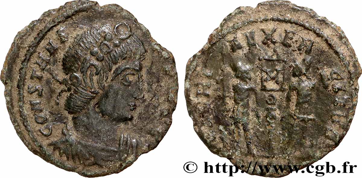 CONSTANS Centenionalis ou nummus fSS