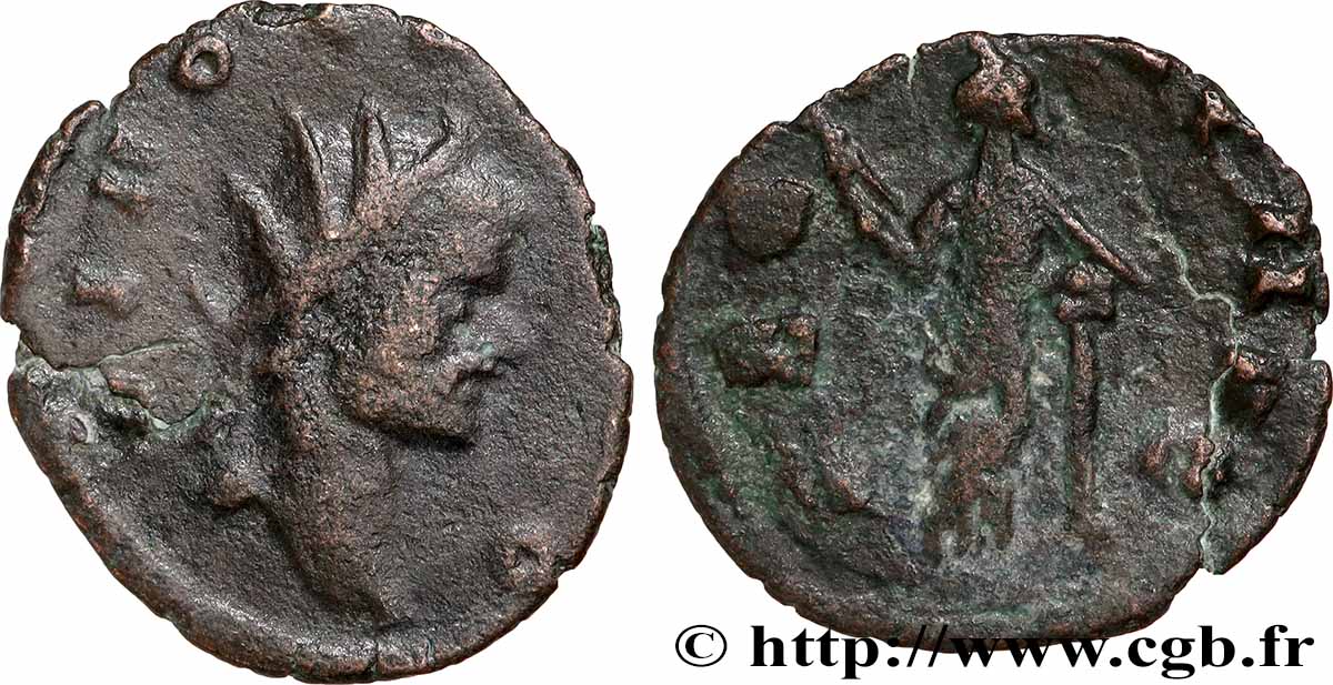 CLAUDIUS II GOTHICUS Antoninien - hybride S