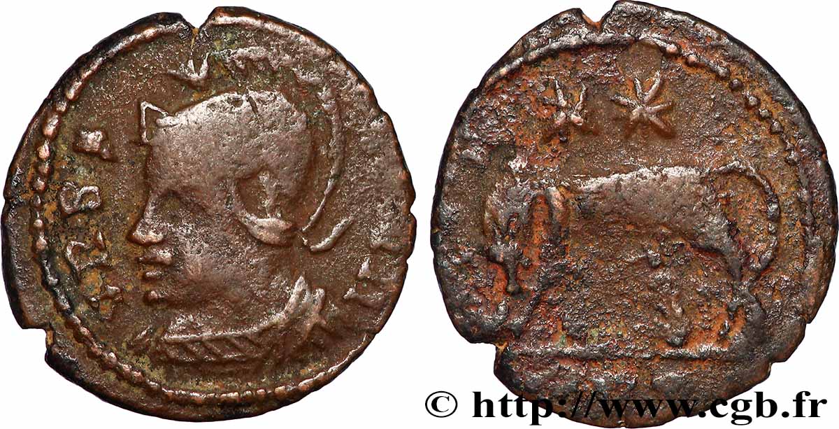 ROMA Centenionalis ou nummus, imitation fSS