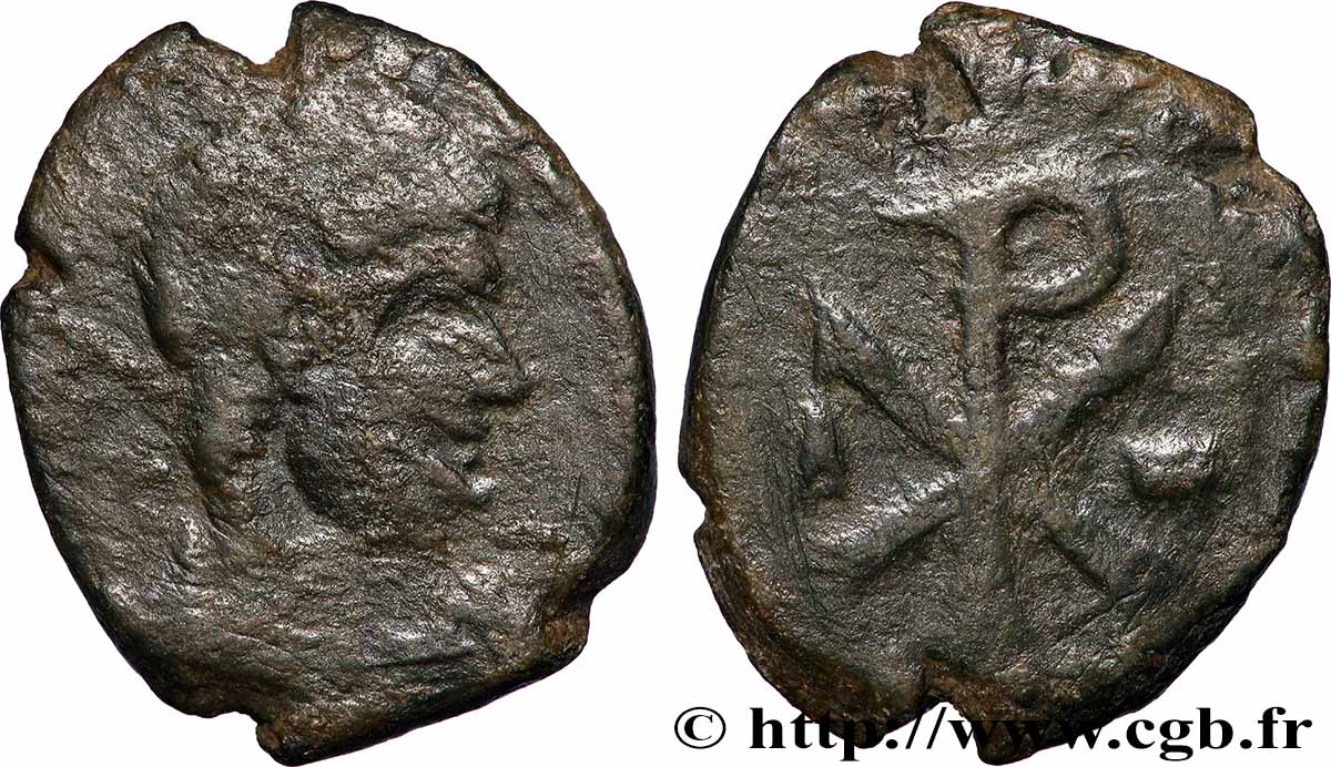 MAGNENTIUS Double maiorina réduite VF