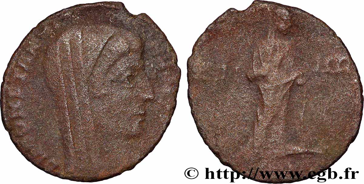 CONSTANTINUS I DER GROßE Centenionalis ou nummus S