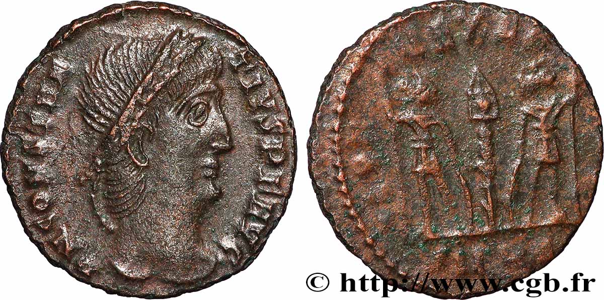 CONSTANTIUS II Centenionalis ou nummus SS/fSS