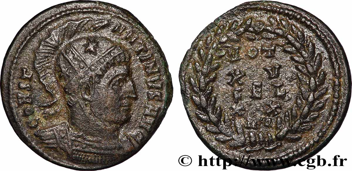 CONSTANTINUS I DER GROßE Centenionalis ou nummus SS