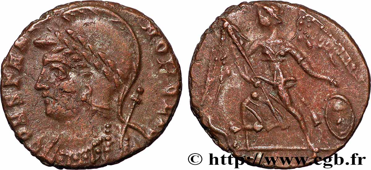 CONSTANTINOPOLIS Centenionalis ou nummus AU