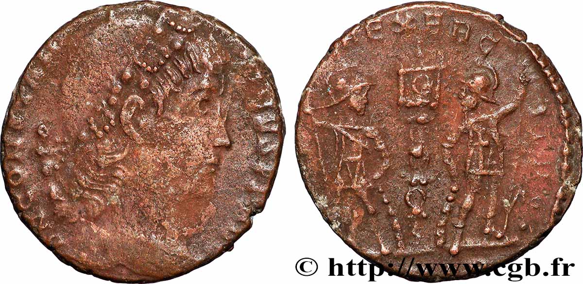 CONSTANTINE I THE GREAT Centenionalis ou nummus XF