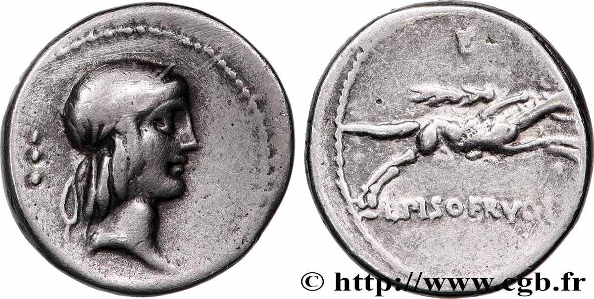 CALPURNIUS Denier XF