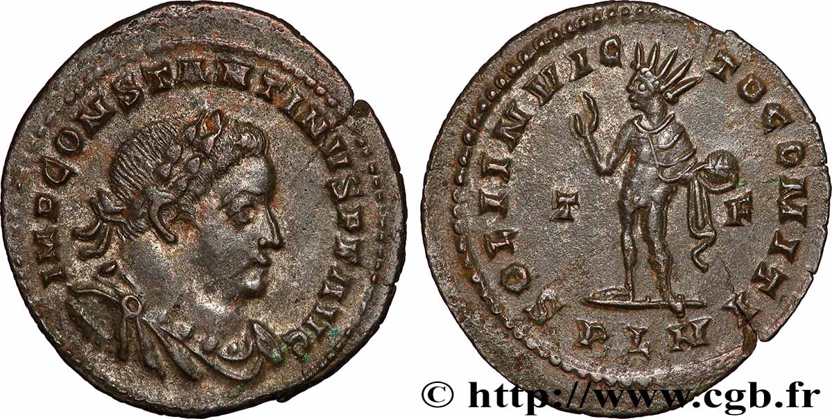 CONSTANTINE I THE GREAT Follis ou nummus AU