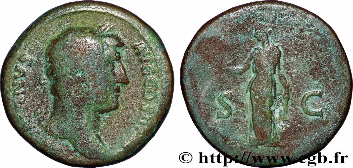 HADRIAN Sesterce VF