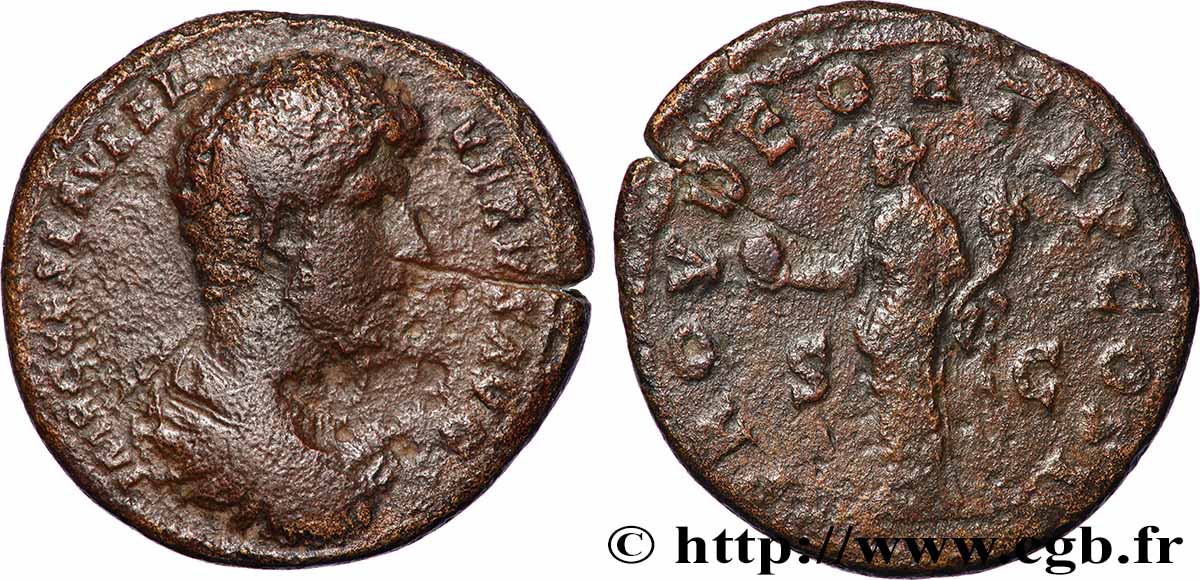LUCIUS VERUS Sesterce VF