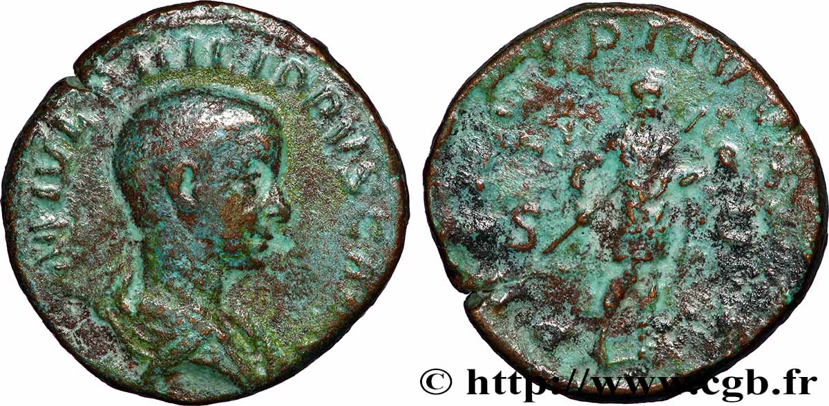 PHILIPPUS II Sesterce VF