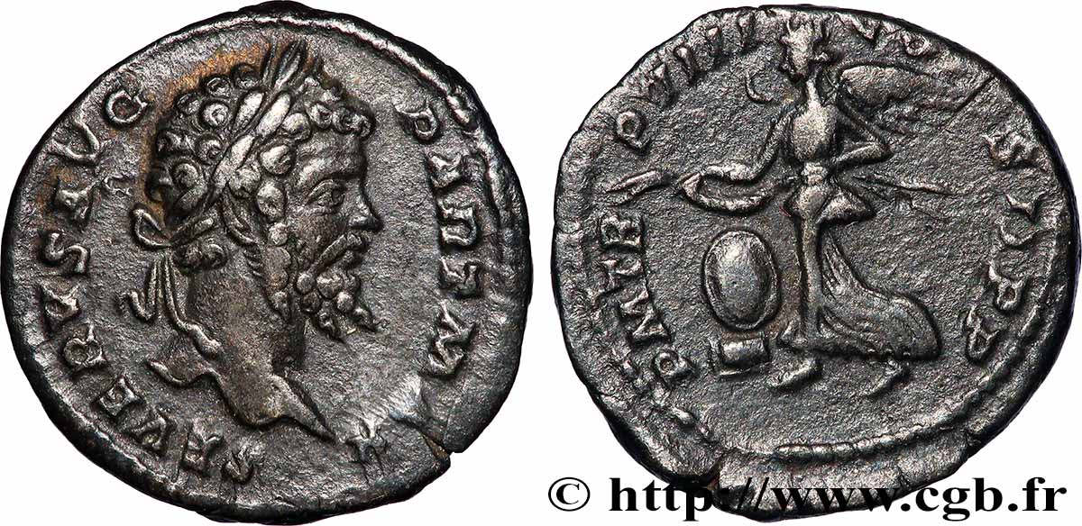 SEPTIMIUS SEVERUS Denier AU