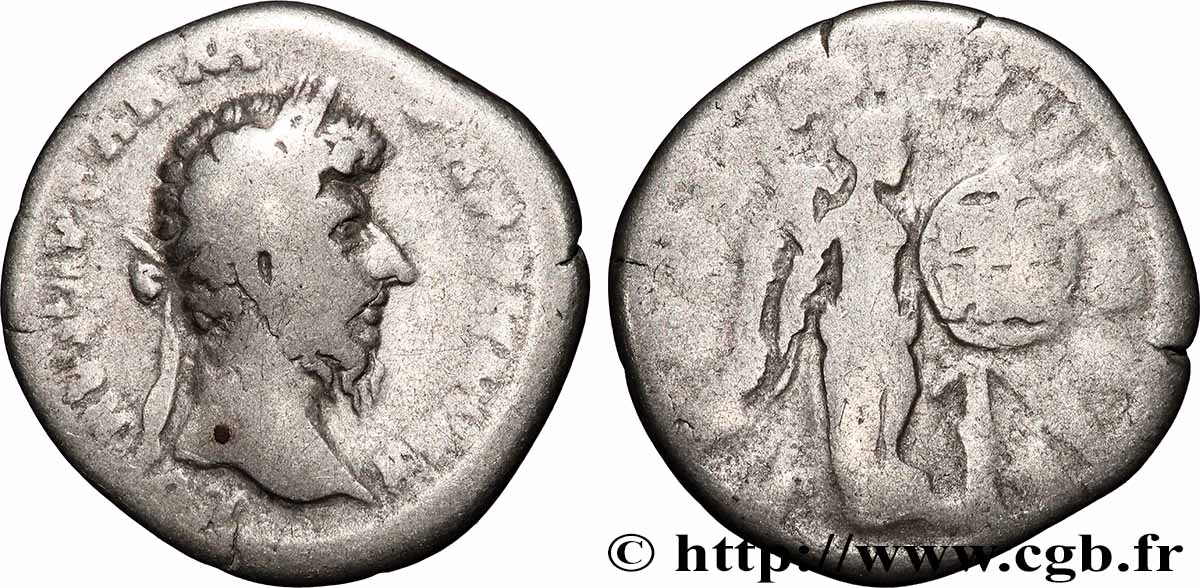 LUCIUS VERUS Denier VF/VF