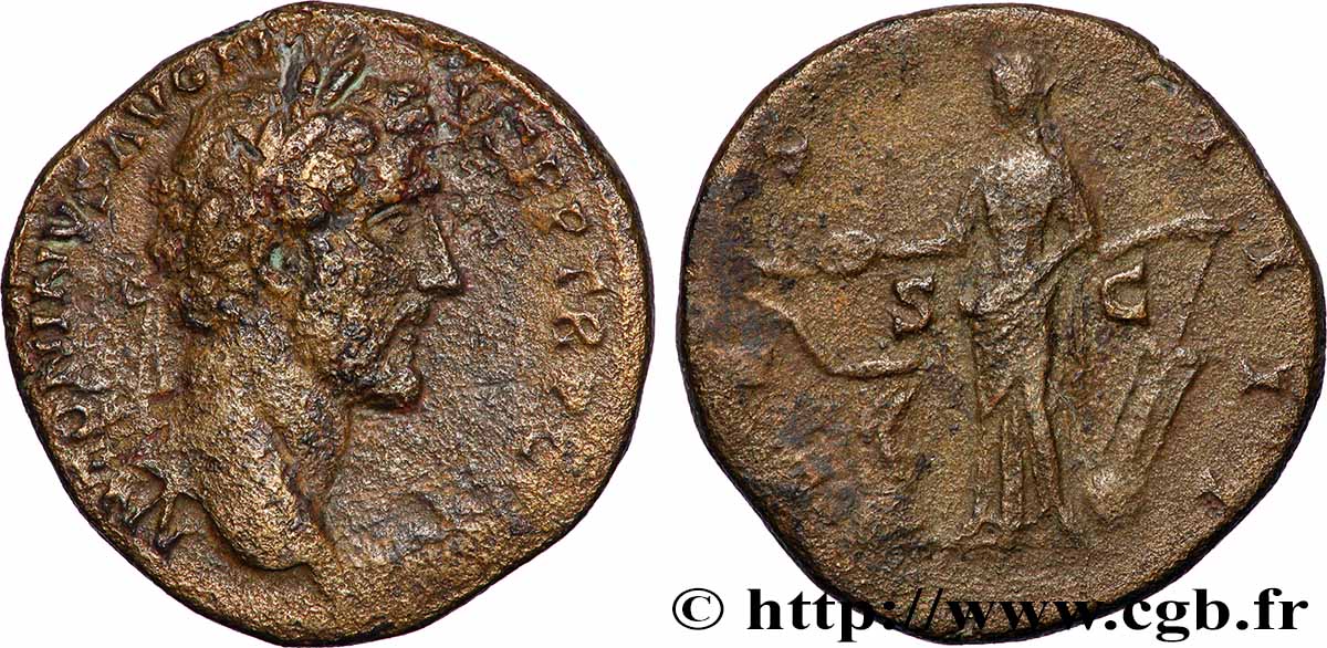 ANTONINUS PIUS Sesterce VF