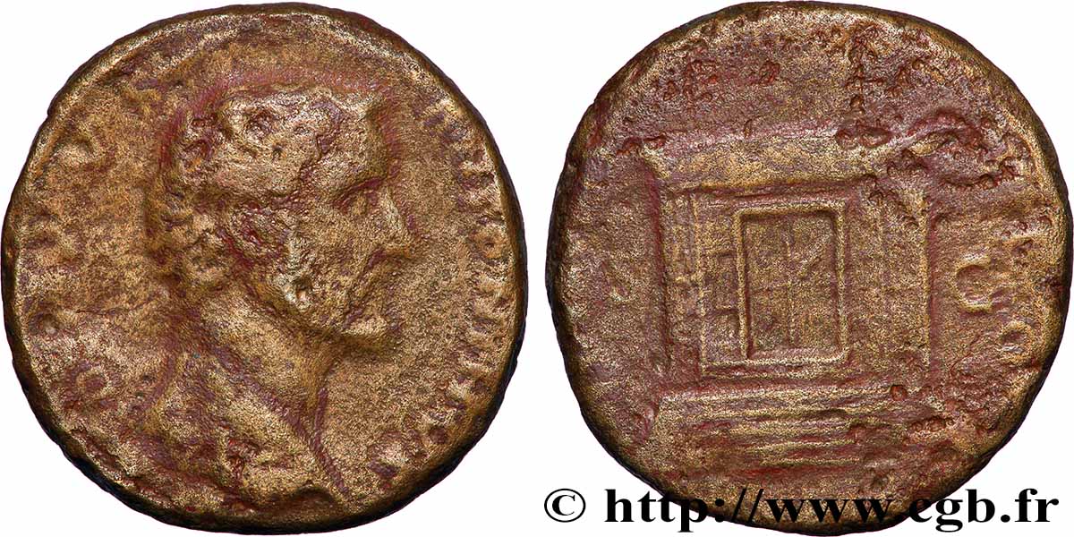 DIVUS ANTONINUS PIUS Sesterce VF
