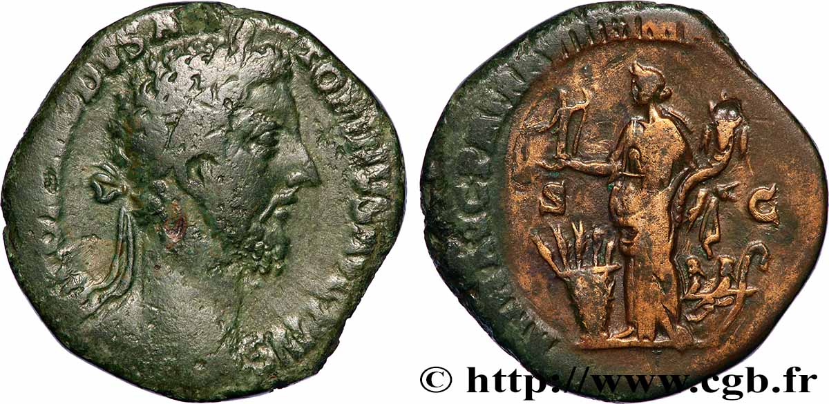 COMMODUS Sesterce VF