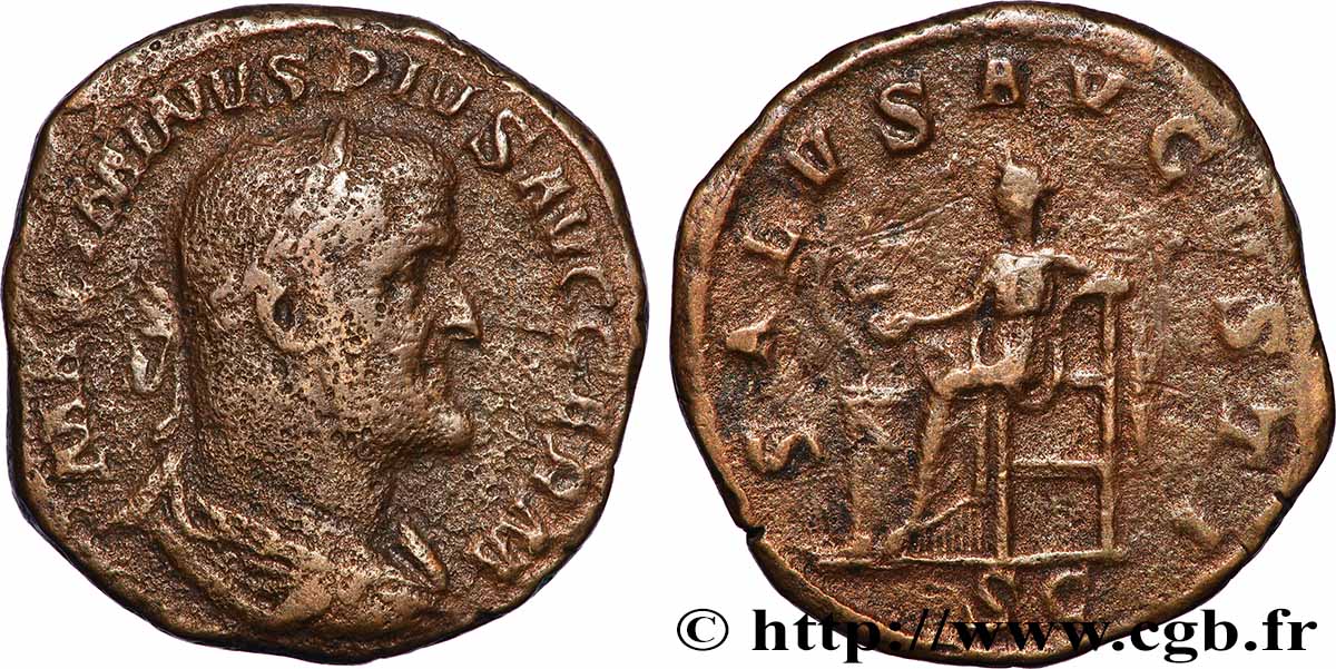 MAXIMINUS I Sesterce XF