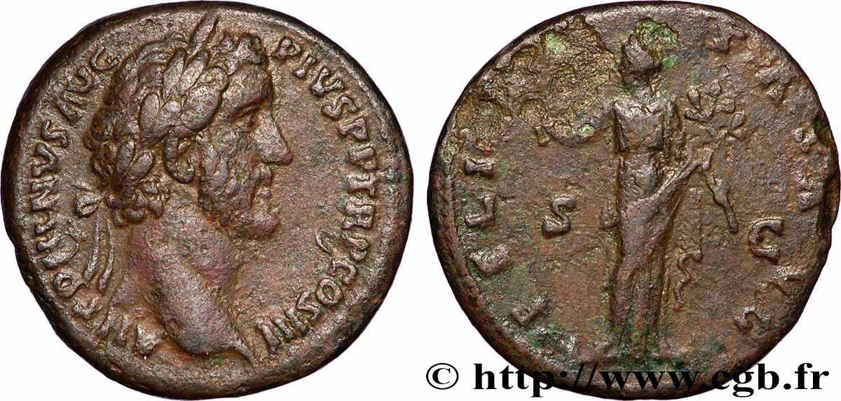 ANTONINUS PIUS As XF