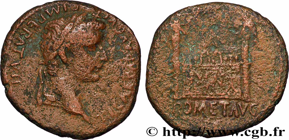 TIBERIUS As à l autel de Lyon VF