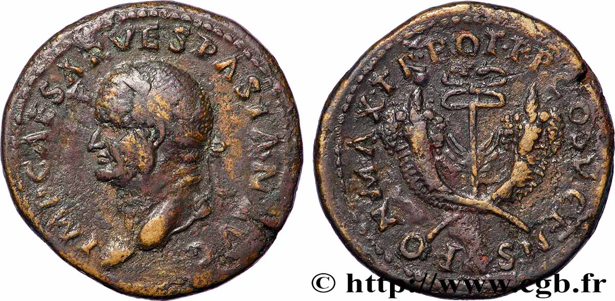 VESPASIANO Dupondius MBC