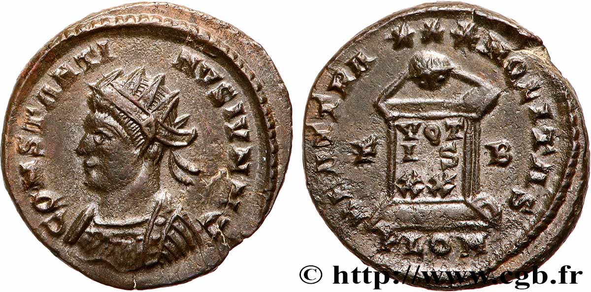CONSTANTINE II Centenionalis ou nummus AU