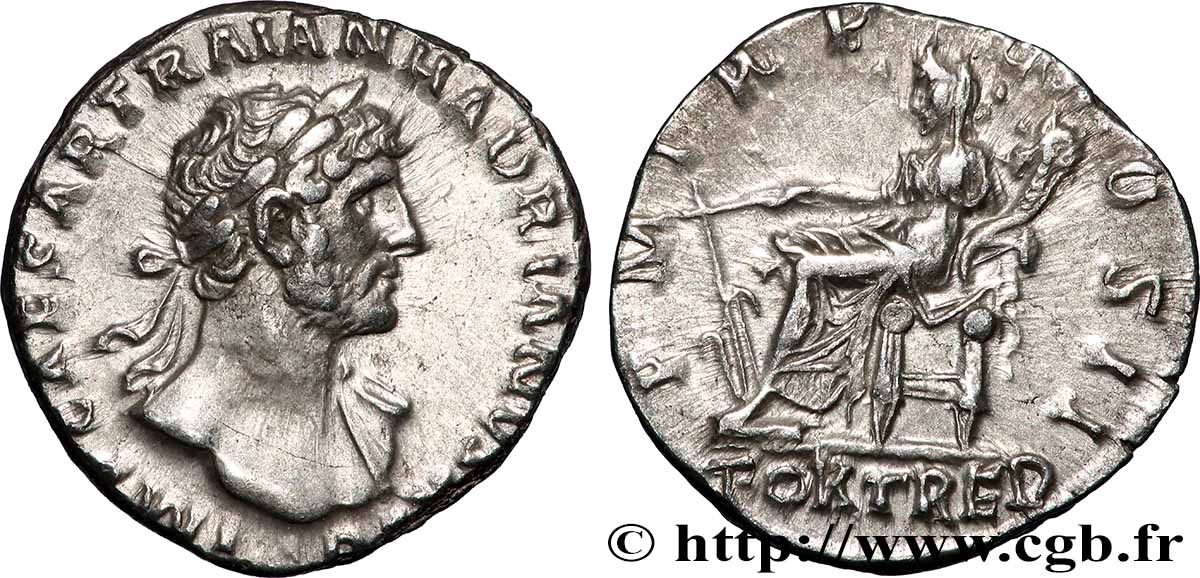 HADRIAN Denier AU/AU