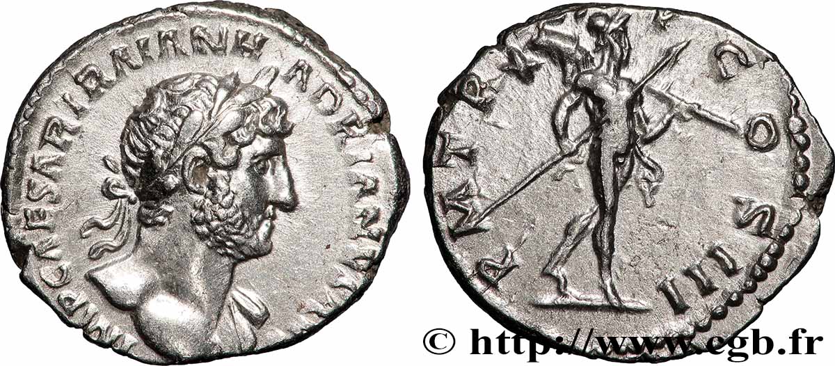 HADRIAN Denier AU/AU