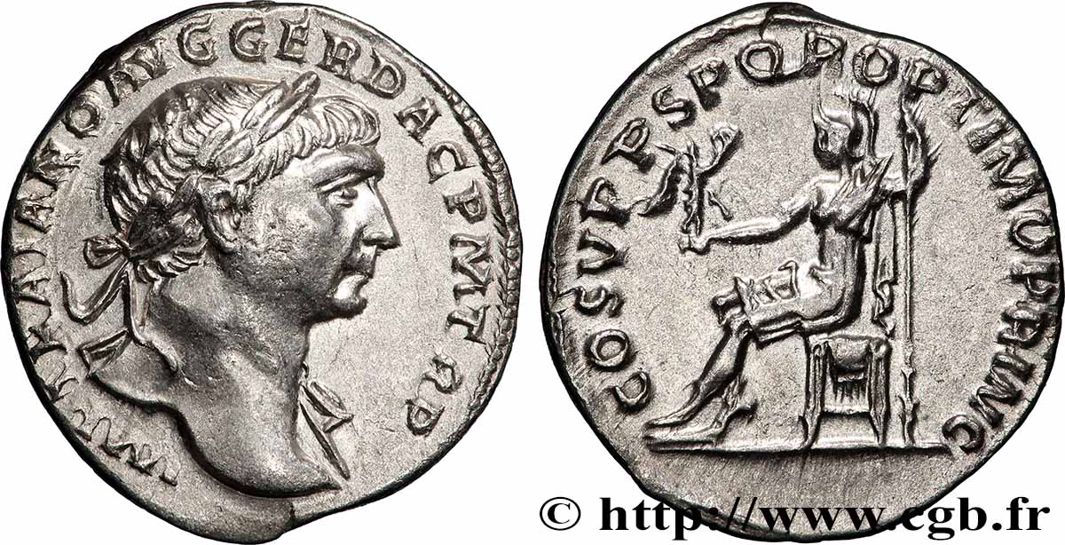 TRAJANUS Denier AU/AU