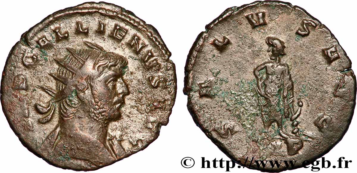 GALLIENUS Antoninien AU/VF