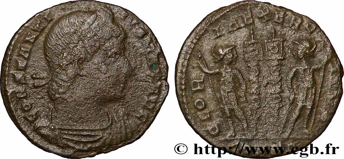 CONSTANTINE I THE GREAT Centenionalis ou nummus XF