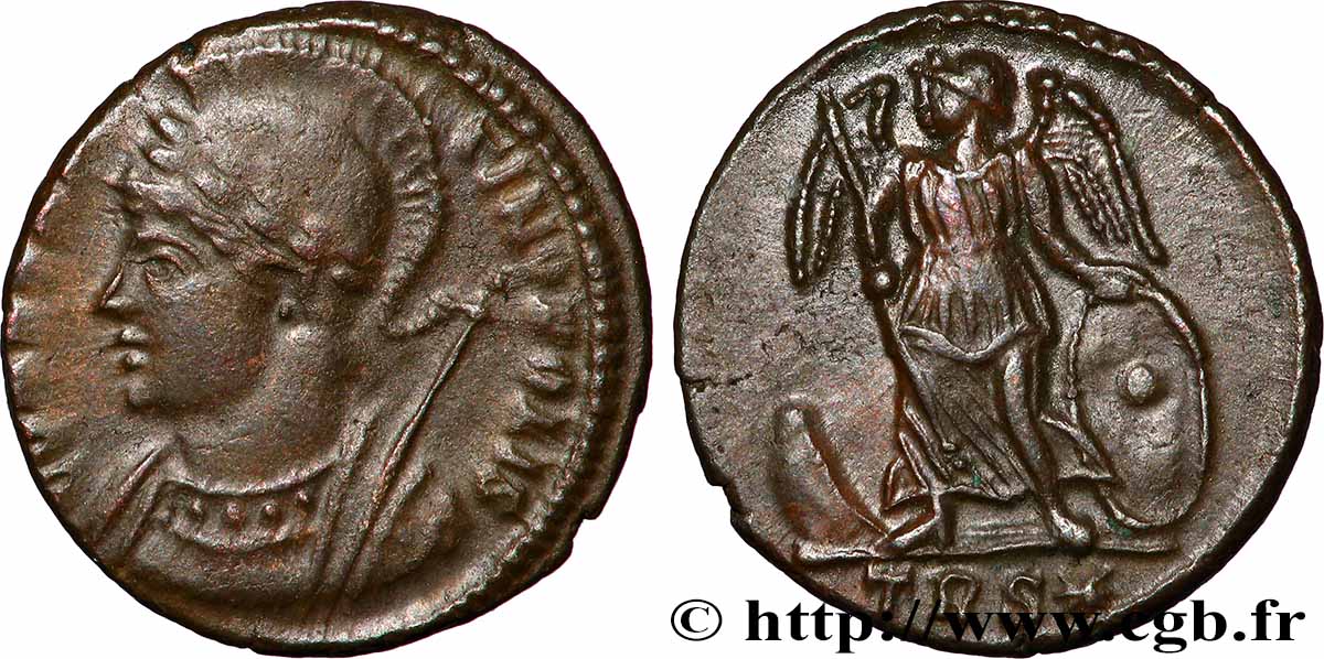 CONSTANTINOPOLIS Centenionalis ou nummus AU