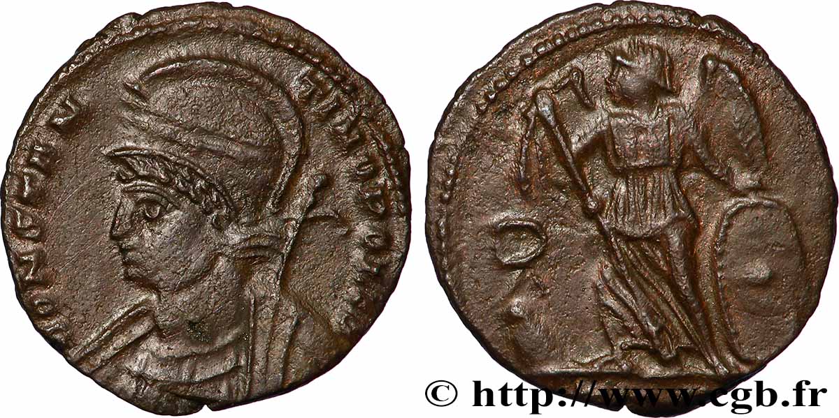 CONSTANTINOPOLIS Centenionalis ou nummus AU