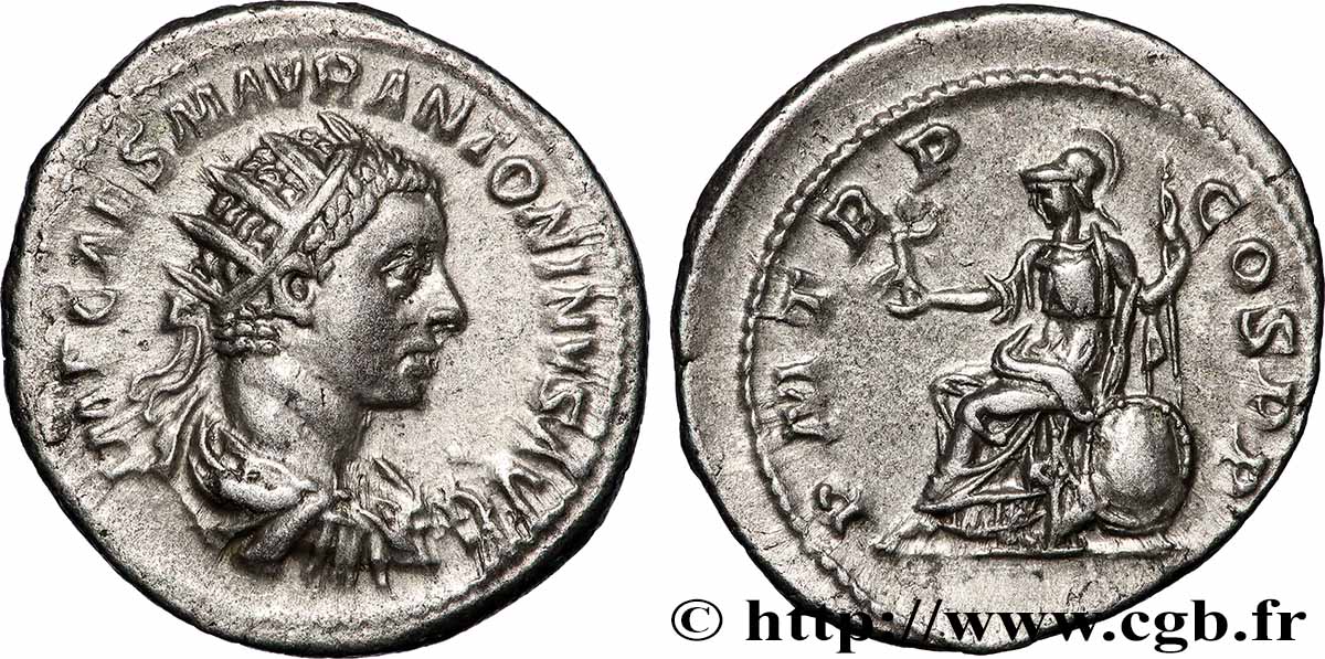 ELAGABALUS Antoninien AU
