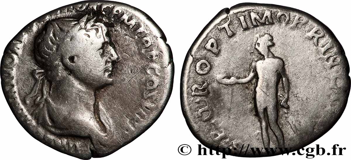 TRAJANUS Denier VF