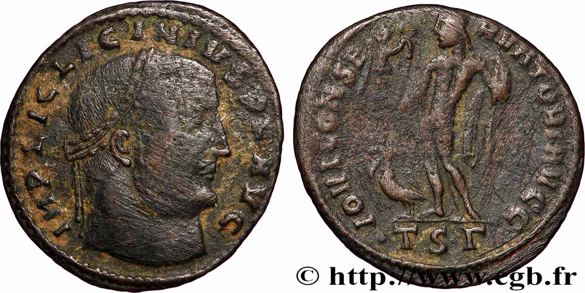 LICINIUS I Follis ou nummus VF