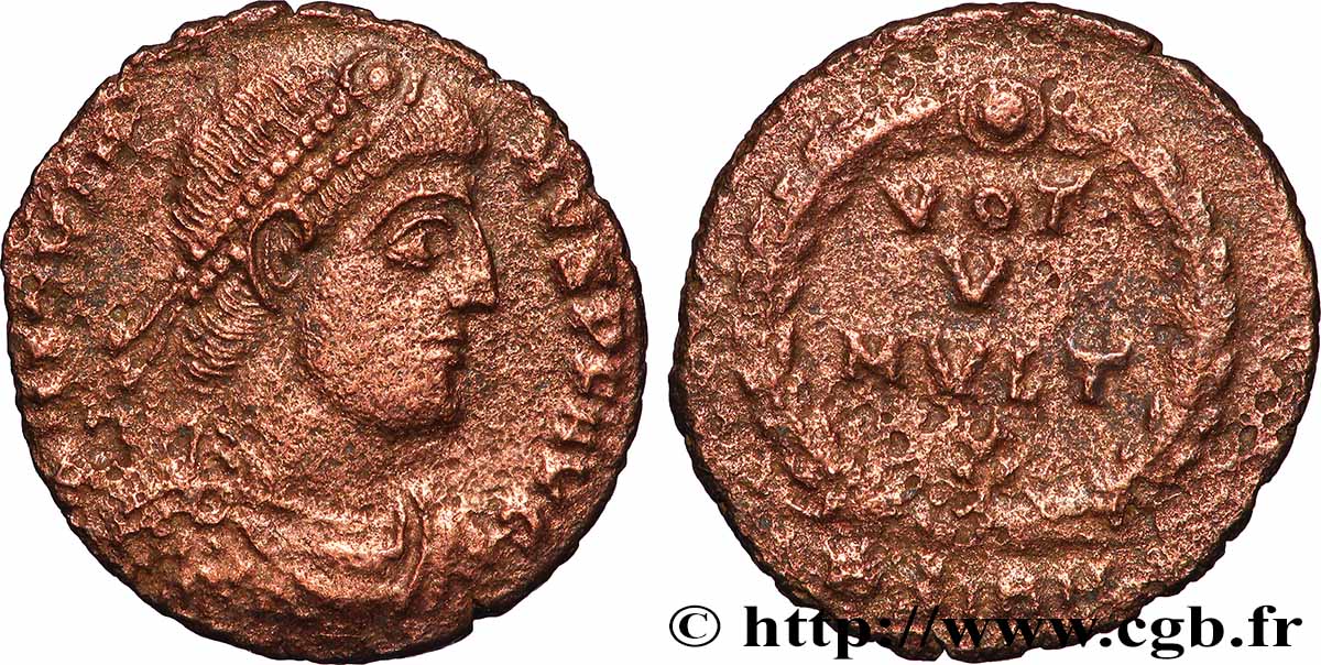 VALENTINIAN I Nummus XF/VF