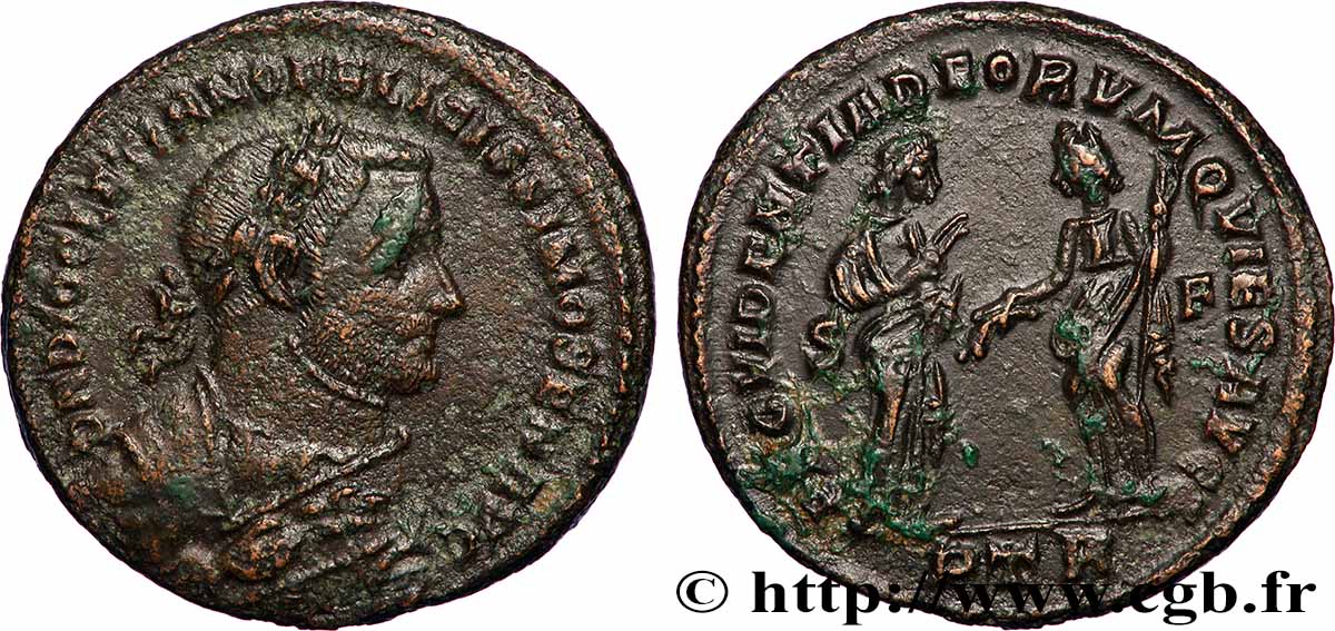 DIOCLETIAN Follis ou nummus XF
