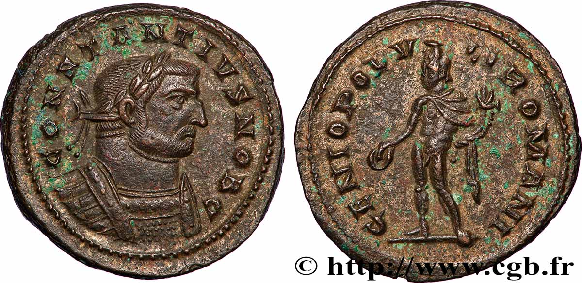 CONSTANTIUS I Follis ou nummus AU