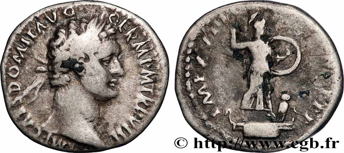 DOMITIANUS Denier XF/VF