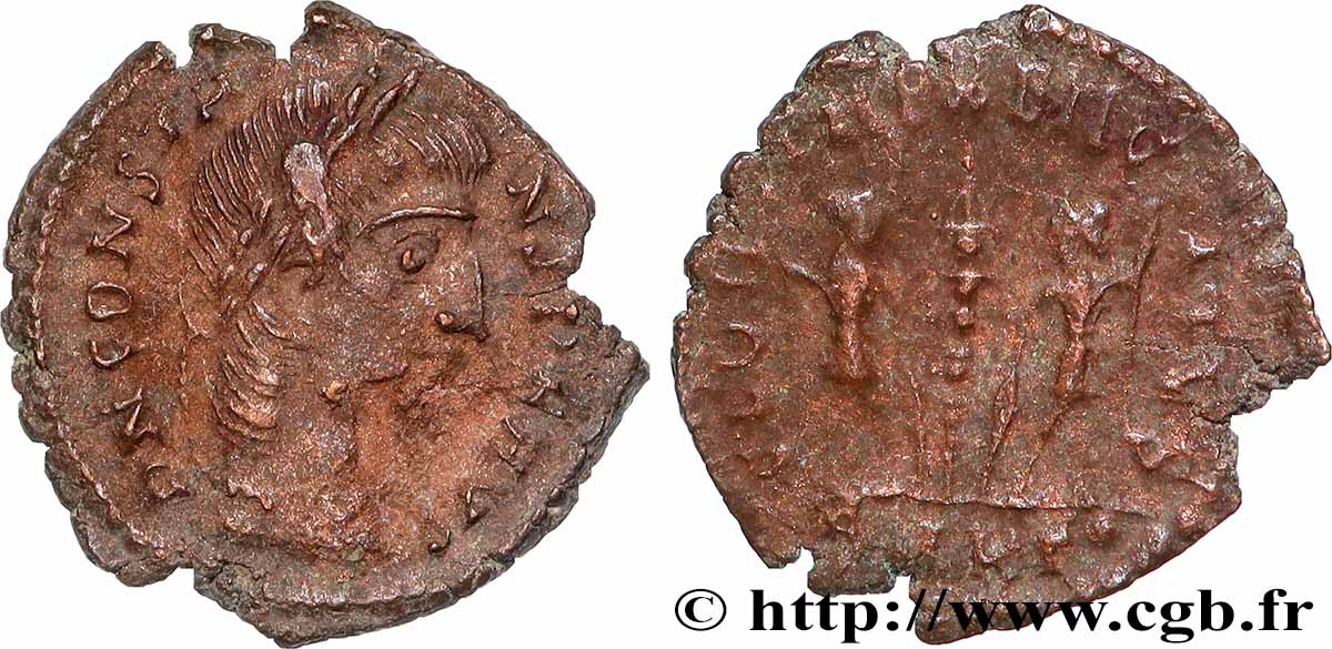 CONSTANS Centenionalis ou nummus TB+