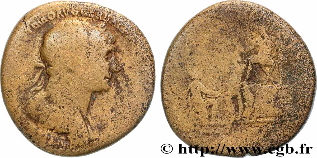 TRAJAN Sesterce TB