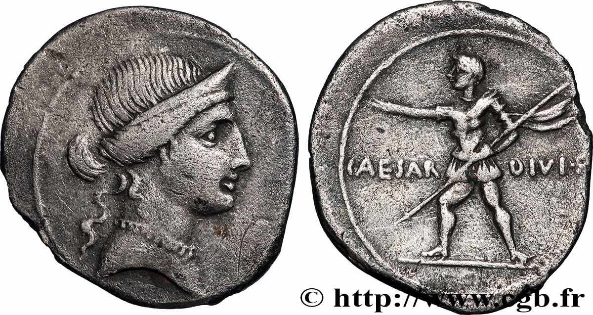 OCTAVIAN Denier AU