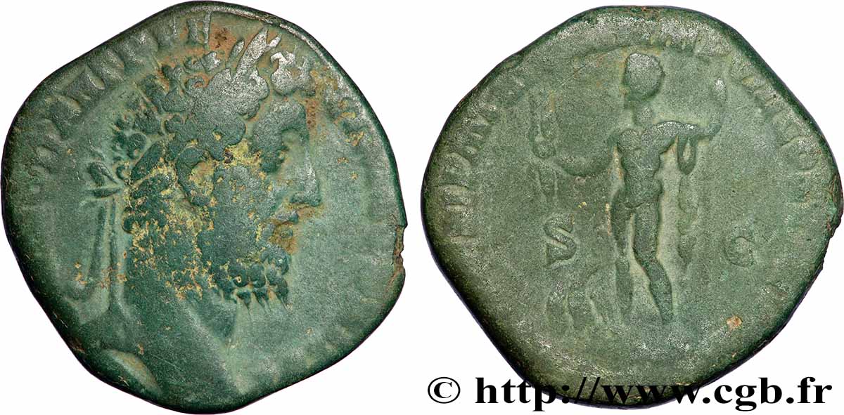 COMMODUS Sesterce VF