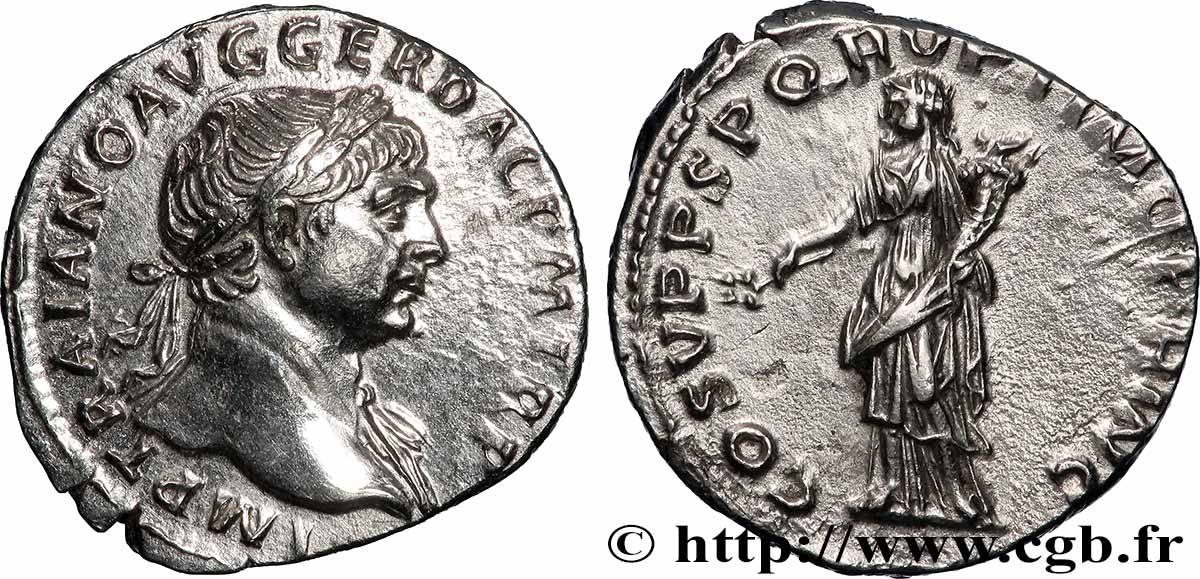 TRAJANUS Denier AU