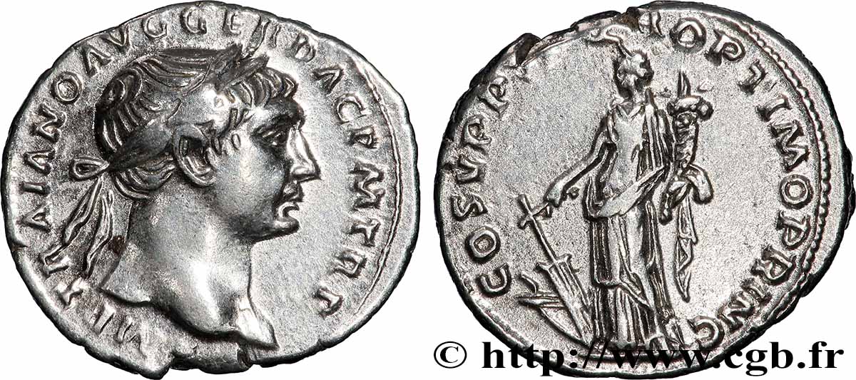 TRAJANUS Denier AU/AU
