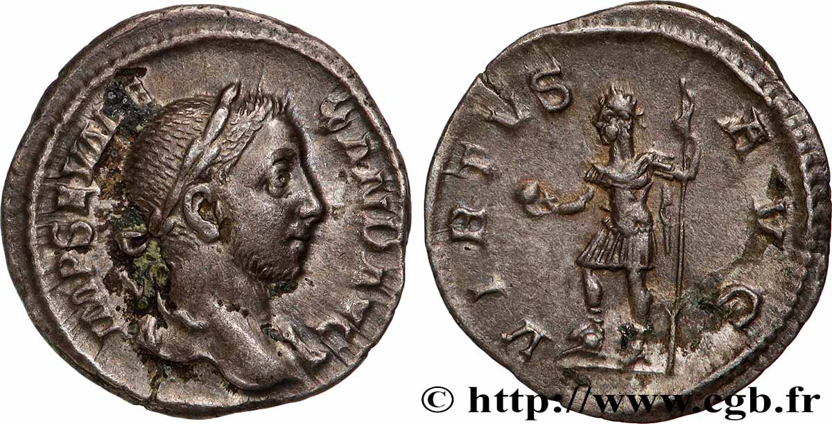 SEVERUS ALEXANDER Denier AU