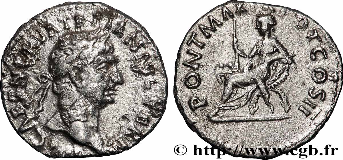 TRAJANUS Denier XF/AU