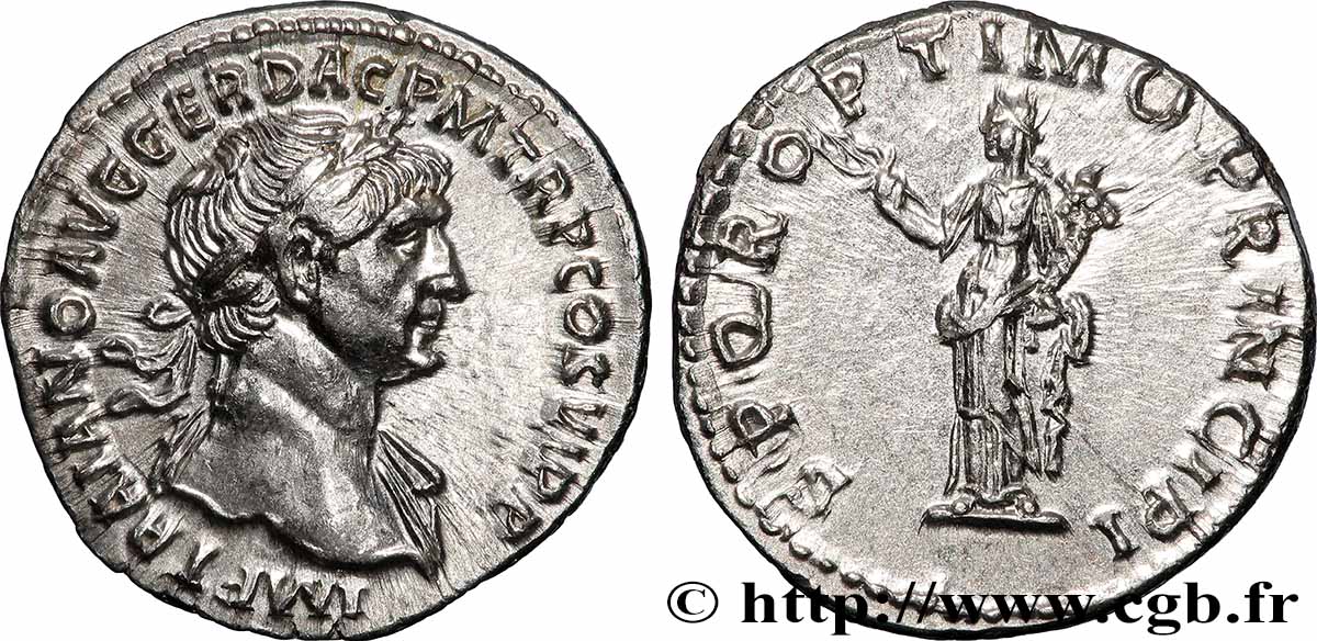 TRAJANUS Denier AU