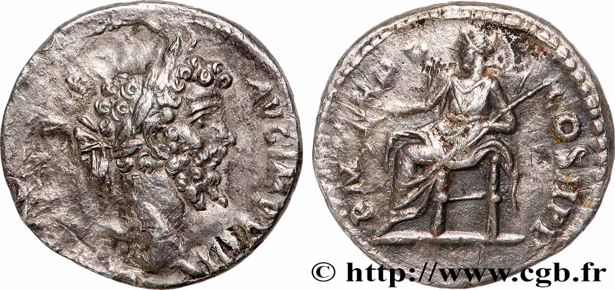 SEPTIMIUS SEVERUS Denier AU