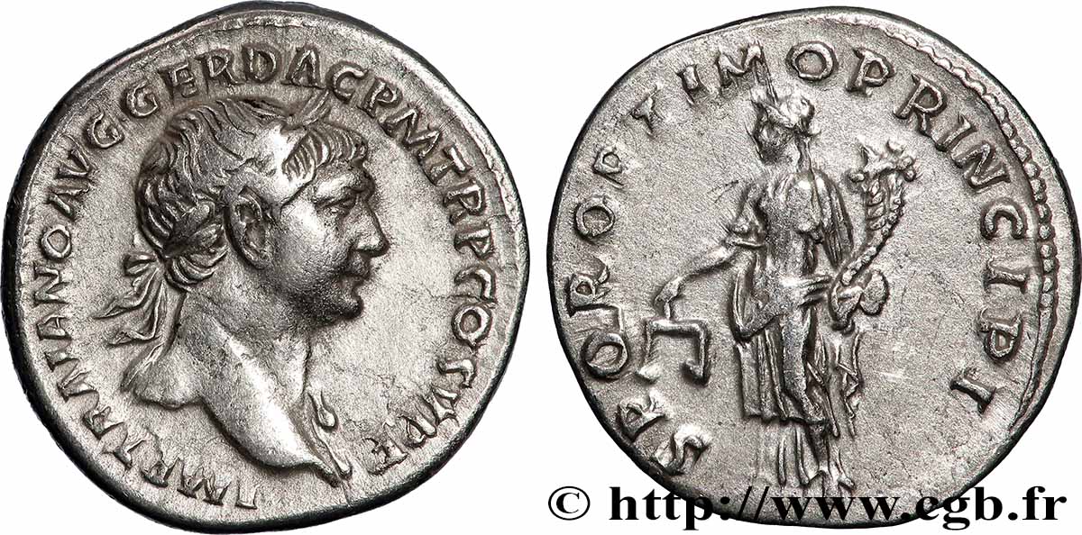 TRAJANUS Denier AU